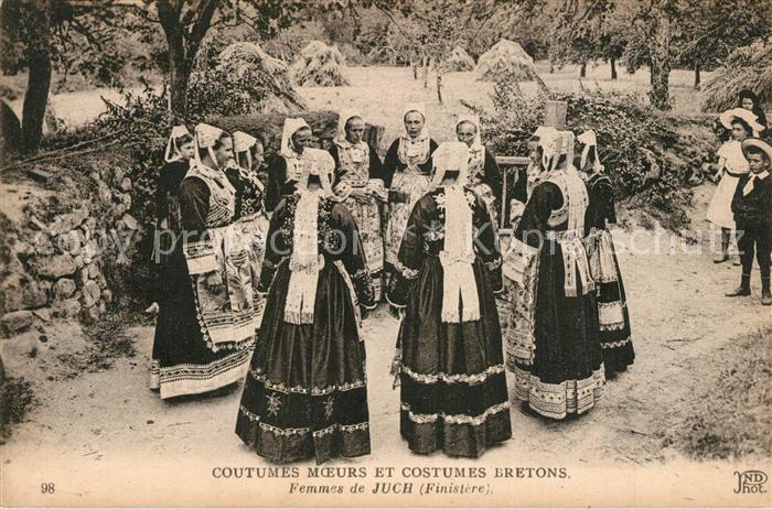 Le Juch Coutumes Moeurs et Costumes Bretons Trachten