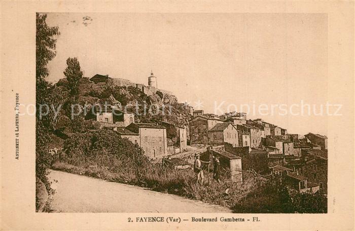 Fayence Boulevard Gambetta