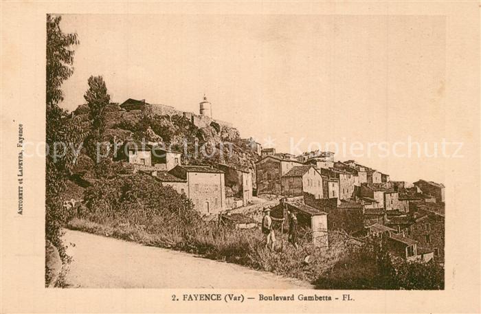 Fayence Boulevard Gambetta