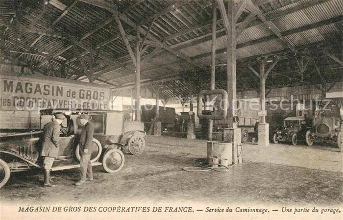 Jury Magasin de Gros des Cooperatives de France Service du Camionnage Une partie