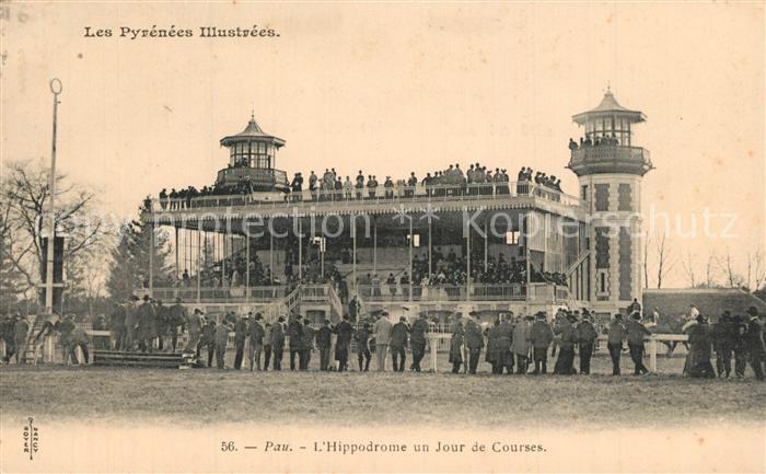 Pau 64 Hippodrome un Jour de Courses