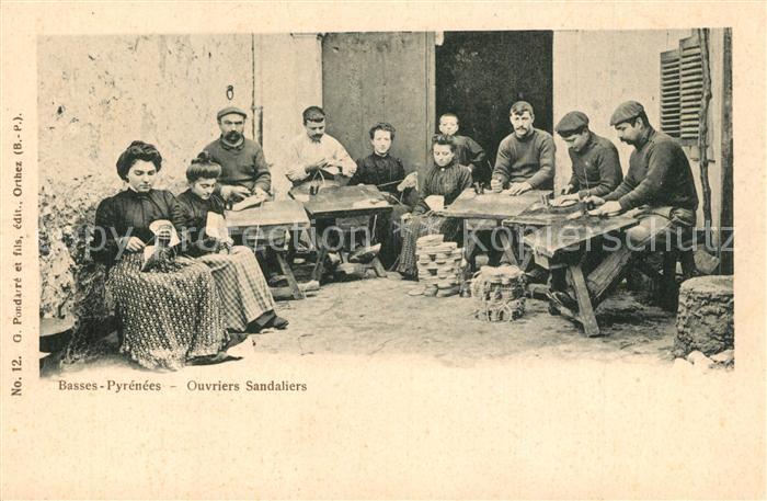 Orthez Ouvriers Sandaliers