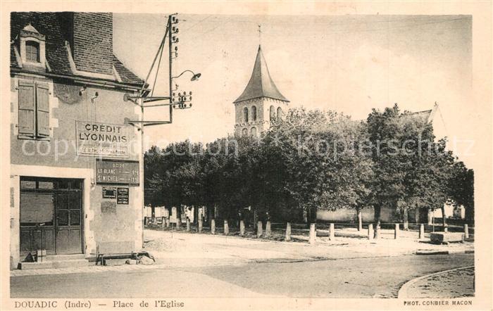 Douadic Place de l'Eglise