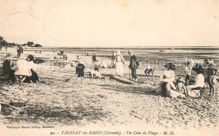Taussat les Bains Un Coin de Plage