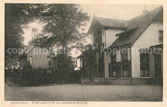 Nunspeet Postkaantoor en Gemeentehuis