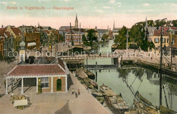 Vlaardingen Haven in Vogelvlucht