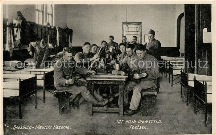 Doesburg Maurits Kazerne Uit mijn Diensttijd Poetsen