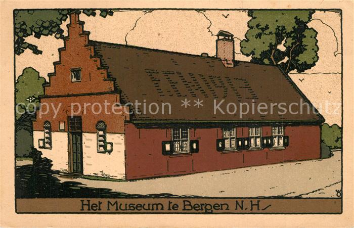 Bergen Nordholland Het Museum te Bergen