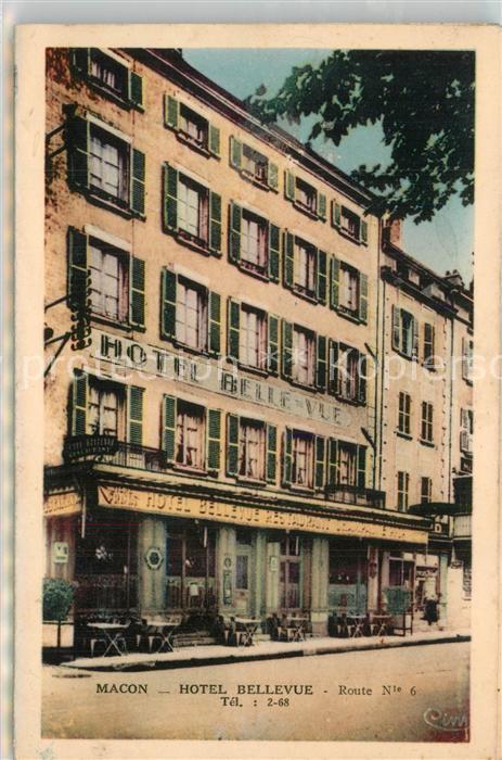 Macon 71 Hotel Bellevue et Lamartine