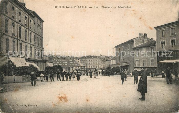 Bourg-de-Peage La Place du Marche