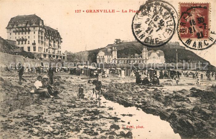 Granville Manche La Plage