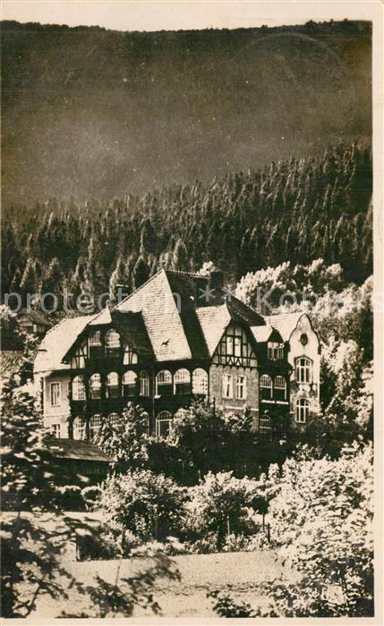 Bad Flinsberg Isergebirge Genesungsheim Saxonia