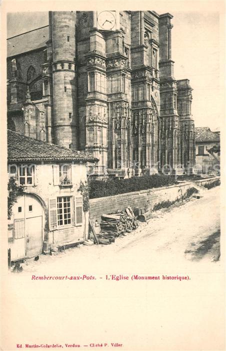 Rembercourt-Sommaisne Eglise Monument historique