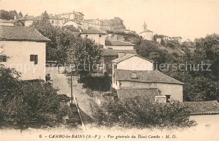 Cambo-les-Bains Vue generale du Haut Cambo