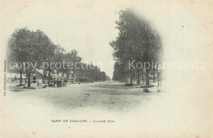 Chalons-en-Champagne Marne Camp de Chalons Grande Rue