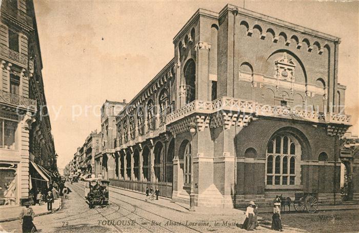 Toulouse Haute-Garonne Rue Alsace Lorraine le Musee