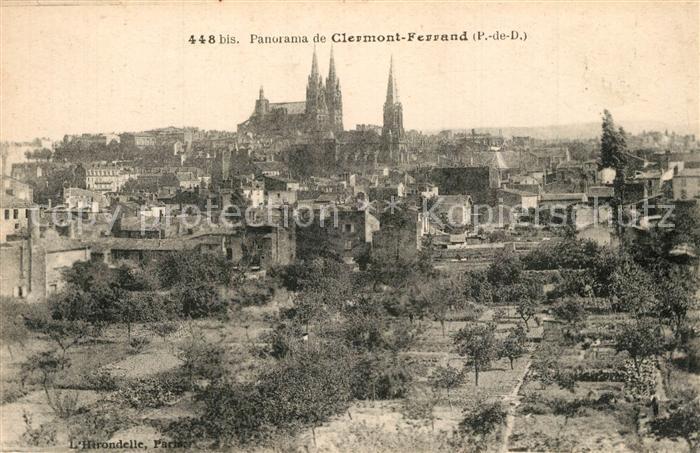 Clermont Ferrand Puy de Dome Panorama
