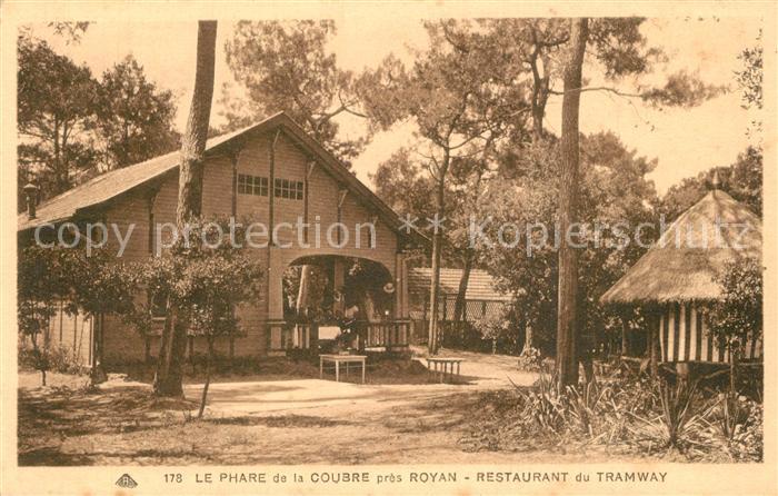 Royan 17 Le Phare de la Coubre Restaurant du Tramway