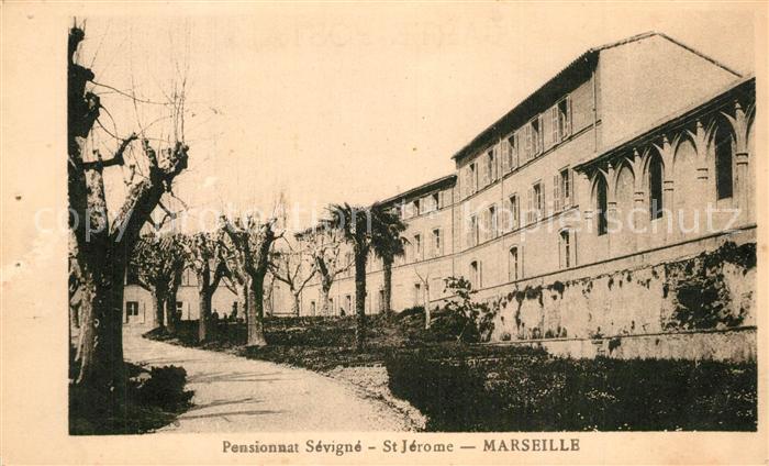 Marseille Bouches-du-Rhone Pensionnat Sevigne St Jerome