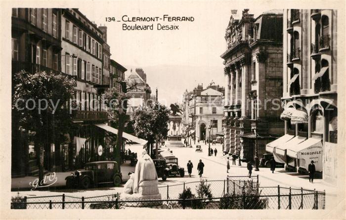 Clermont Ferrand Puy de Dome Boulevard Desaix