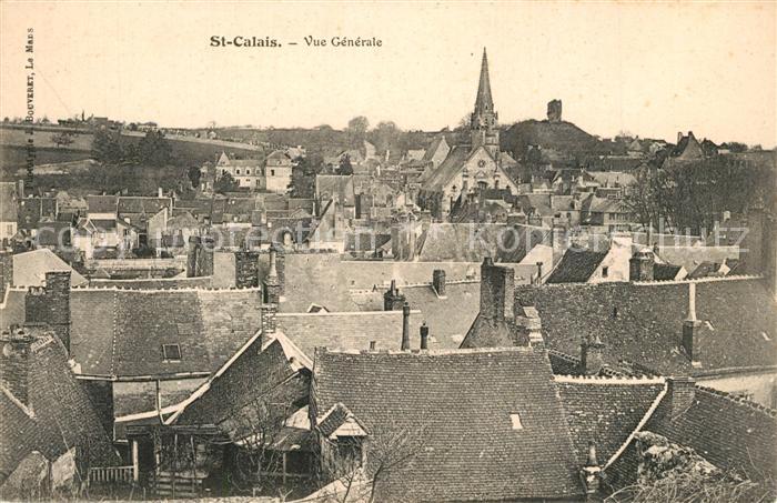 Saint-Calais Sarthe Vue generale