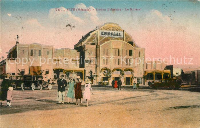 Sete Cette Station Balneaire Le Kursaal