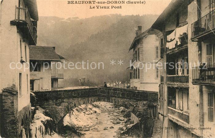 Beaufort sur Doron Le Vieux Pont