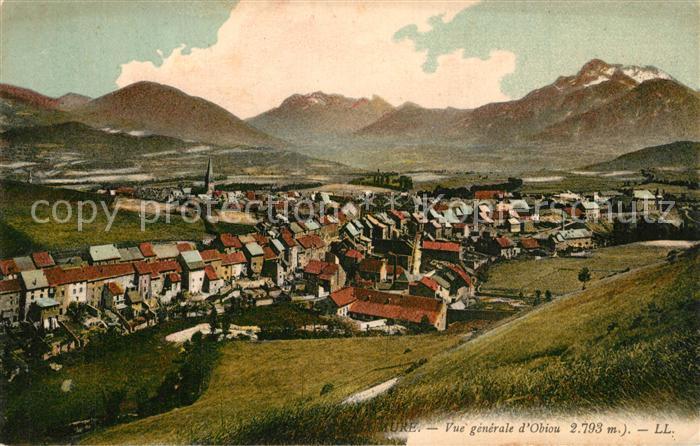 La Mure Vue generale d Obiou