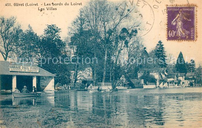 Olivet Loiret Les bords du Loiret Les Villas