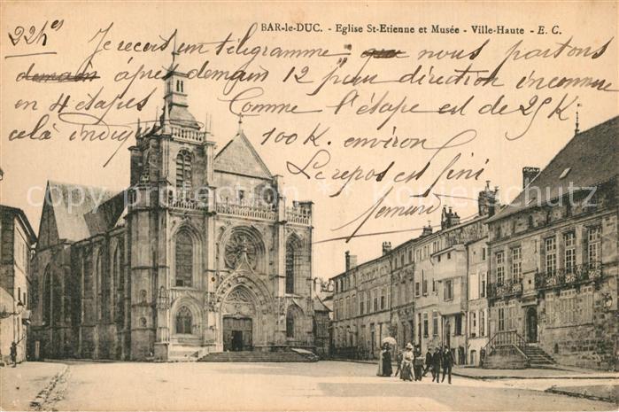 Bar-le-Duc Eglise St Etienne et Musee Ville Haute