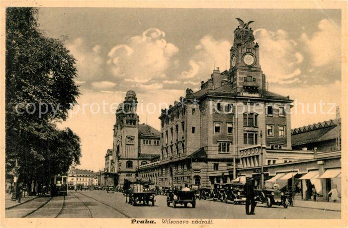 Praha Prahy Prague Wilsonova nadrazi