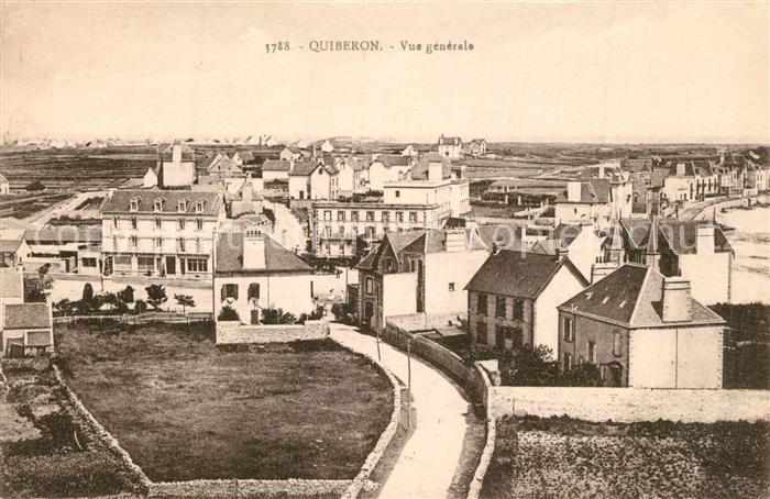 Quiberon Morbihan Vue generale