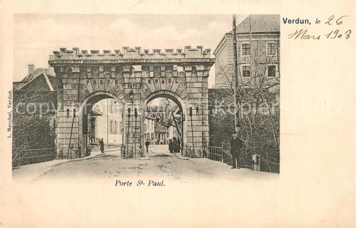 Verdun Meuse Porte St Paul