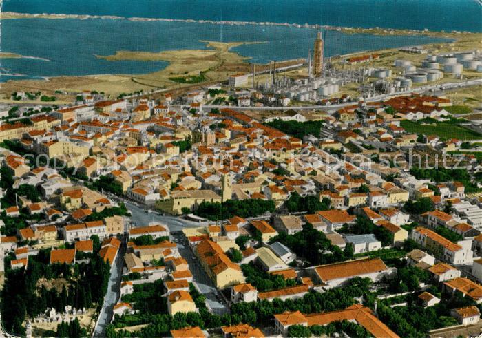 Frontignan Herault Vue generale aerienne