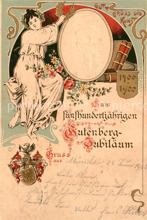 Gutenberg Johannes Buchdruck Jubil?um