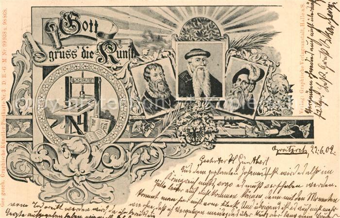 Gutenberg Johannes Buchdruck Sch?ffer Fust