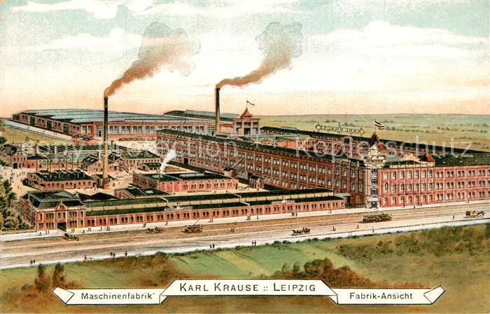 Buchdruck Maschinenfabrik Karl Krause Leipzig