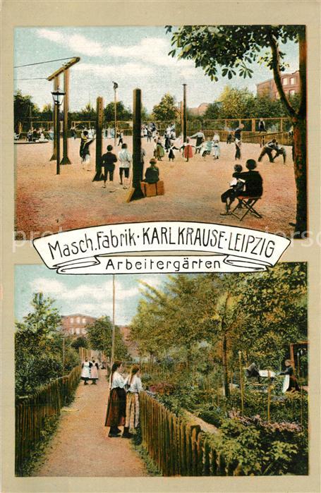 Buchdruck Maschinenfabrik Karl Krause Leipzig Arbeiterg?rten