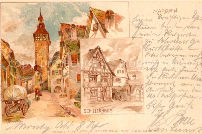Schmohl P. Marbach Schillerhaus