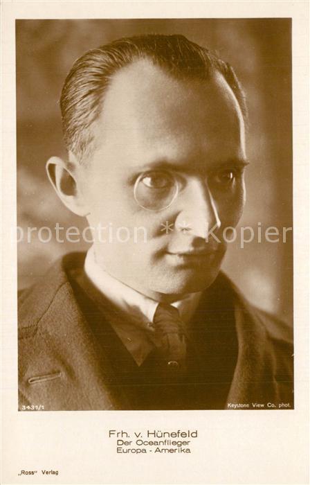 Flugzeuge Zivil Flugpionier Freiherr von H?nefeld