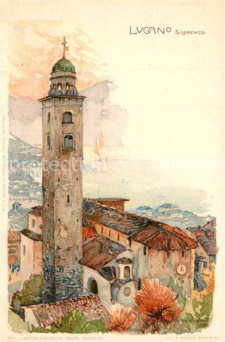 Wielandt Manuel Litho Lugano S. Lorenzo