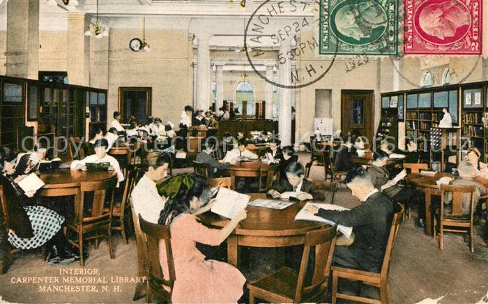 Bibliothek Library Carpenter Memorial Library Manchester