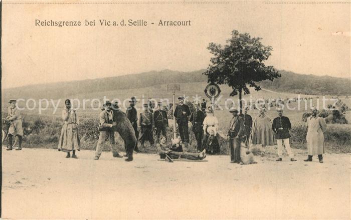 Grenze Douane Zoll Vic sur Seille Arracourt Braunb?r Z?llner