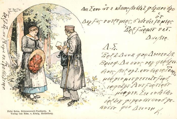 Reiss Fritz Schwarzwald Postbote