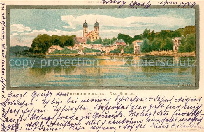 Biese Carl Karl Friedrichshafen Schloss