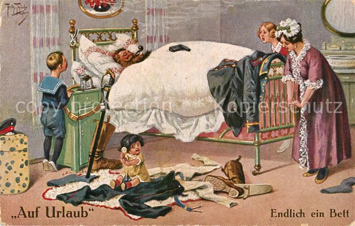 Thiele Arthur Auf Urlaub Endlich ein Bett