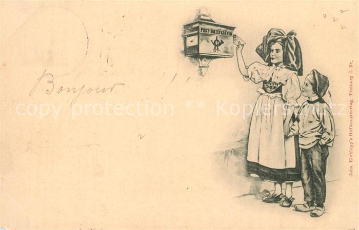 Briefkasten Trachten Elsass Verlag Elchlepp