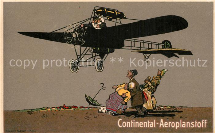 Flugzeuge Zivil Continental Aeroplanstoff Hannover