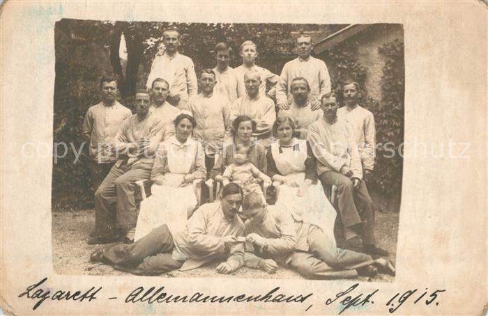 Militaria Lazarett Alemannenhaus