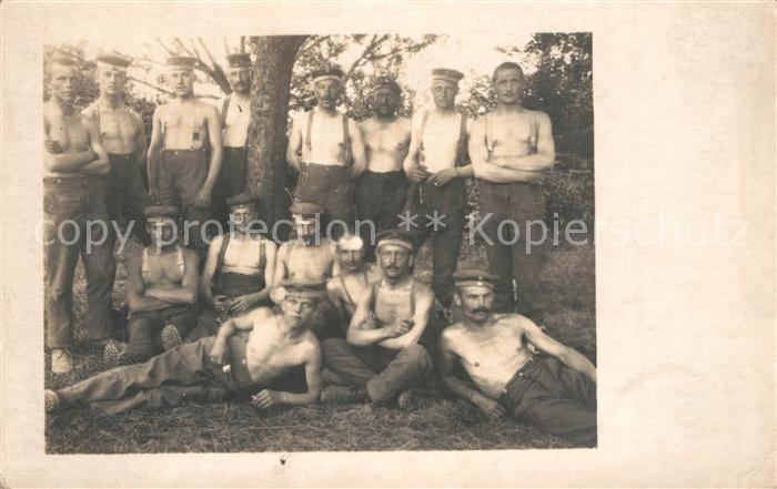 Militaria Landwehr Gruppenfoto